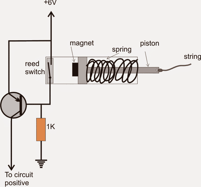 Fishing YoYo Stop-Motion Switch Circuit with Indicator - Homemade