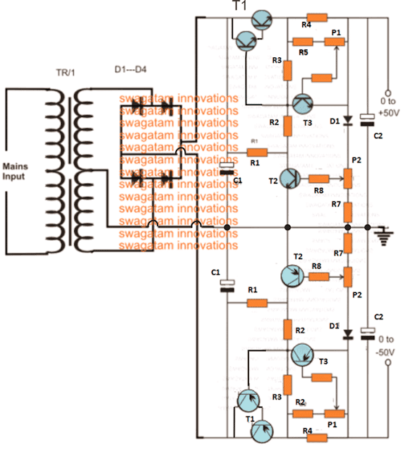 dual050vpowersupplycircuit 1