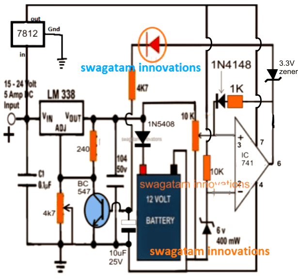 24v2Bbattery2Bcharger2Bcircuit