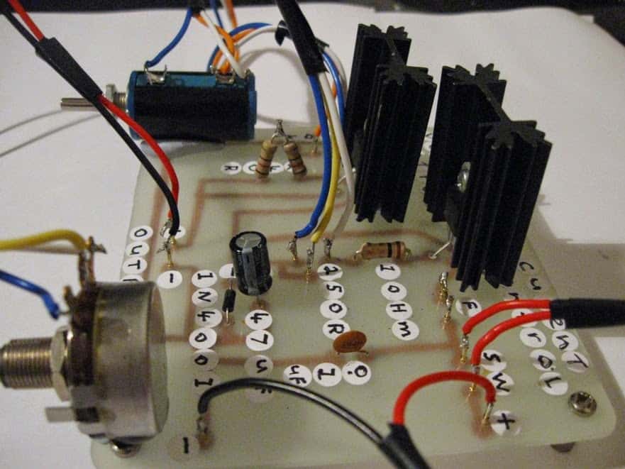 constant voltage and constant current regulator prototype image