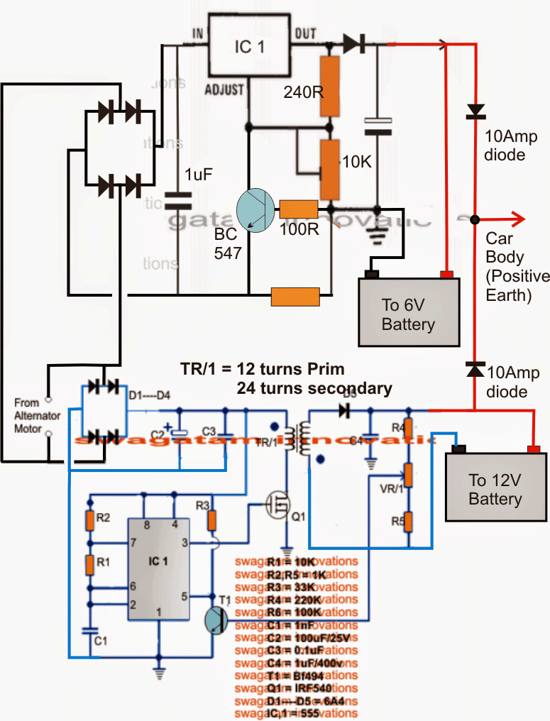 positivebatterychargercircuit