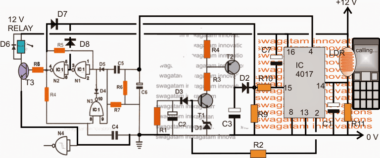 CELLPHONELIGHTTRIGGEREDREMOTECONTROLCIRCUIT 1