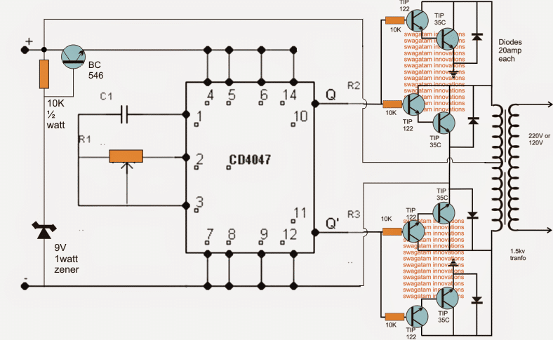 48Vinvertercircuit