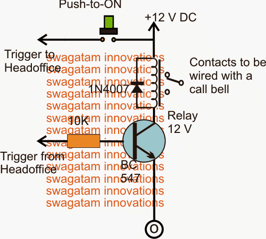 bell relay driver circuit