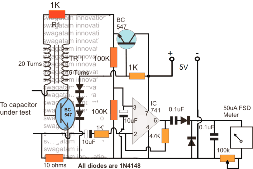 ESR meter circuit