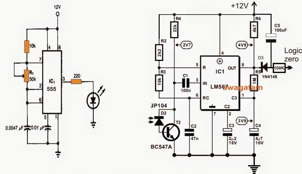 IR Infrared Detector Circuit