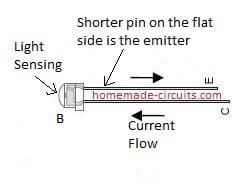 IR photodiode pinout