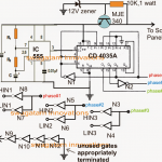 How to Make a Solar Inverter Circuit Circuit Diagram