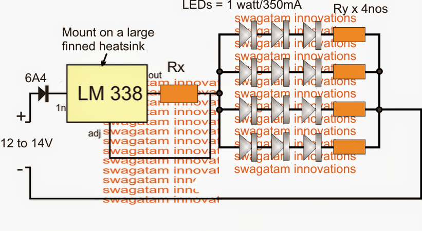 LED Brake Light Circuit for Motorcycle and Car | Homemade Circuit Projects