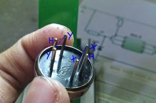 MQ-6 gas sensor pinout details