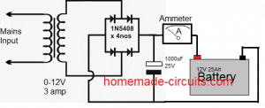 Designing a Customized Battery Charger Circuit Circuit Diagram