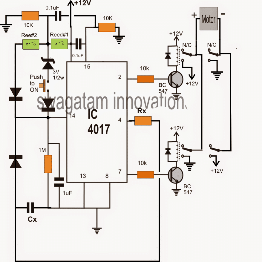 3 Stage Industrial Camshaft Timer Circuit