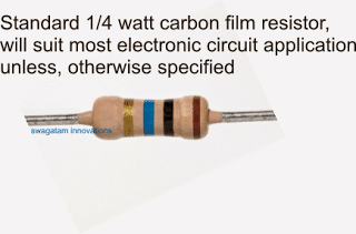 resistorquaterwattfivepercent