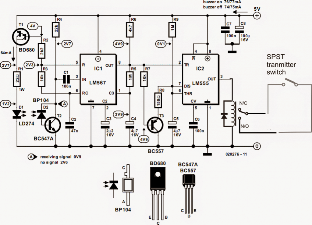 Proximity sensor for Wireless Home Security