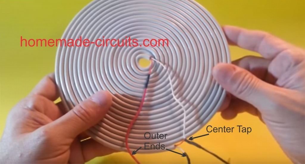 COIL SPECIFICATIONS FOR WIRELESS CELLPHONE CHARGER