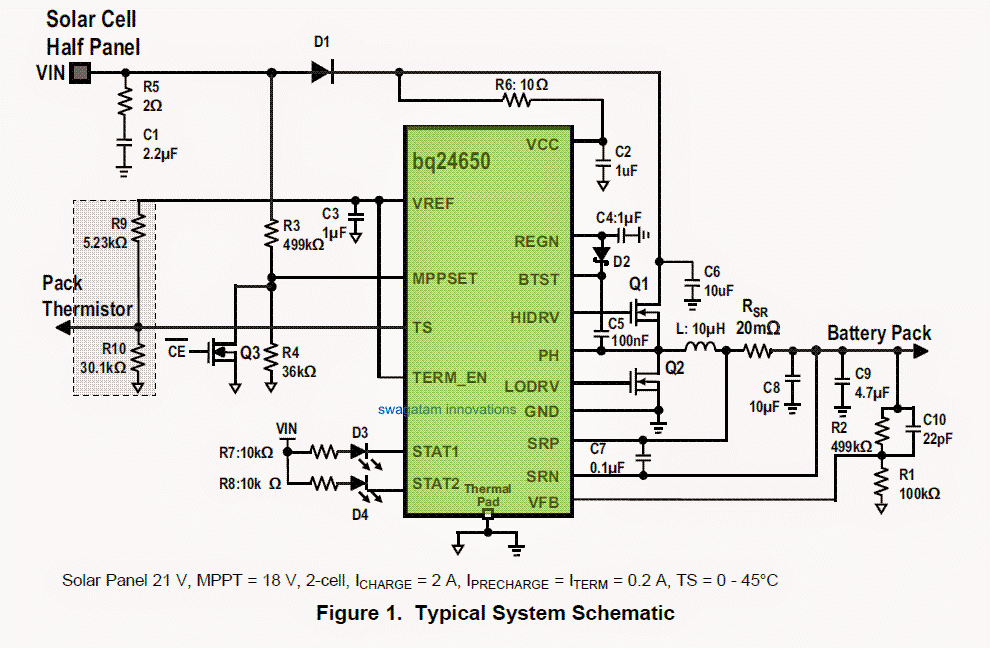 Mppt Solar Charge Controller Circuits