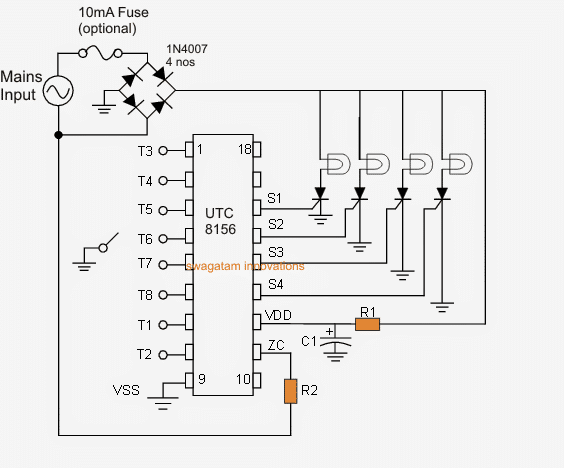 multi-Function Christmas Light Circuit 