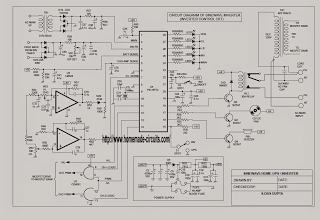 Power inverter circuit diagram Power inverter circuit diagram