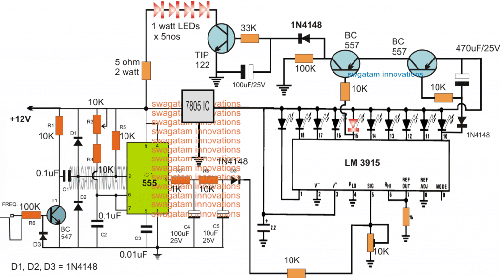 brake light circuit using speed detection