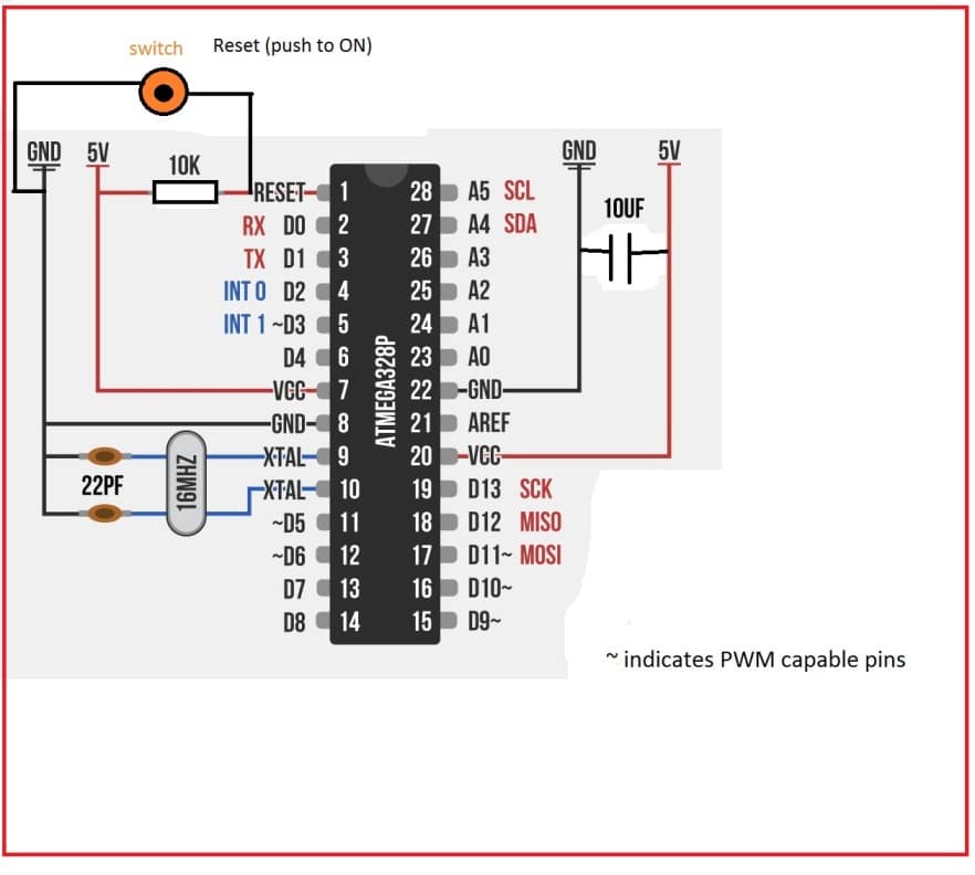 How to Make Arduino on Breadboard - Step by Step Instructions - Homemade  Circuit Projects