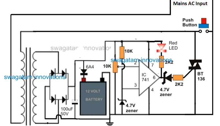 battery charger using TRIAC