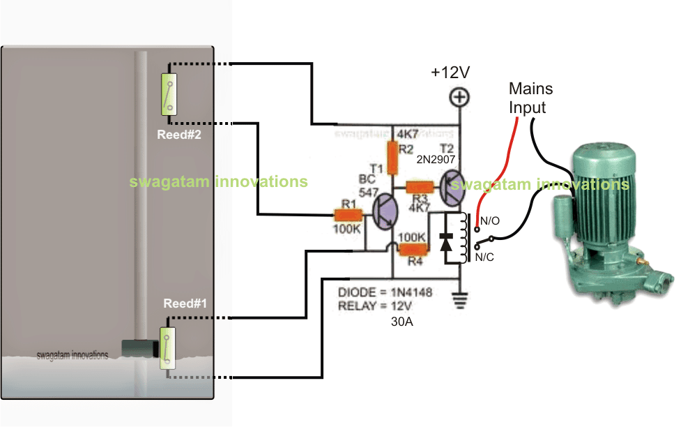 Single Phase Jet Pump Controller Circuit