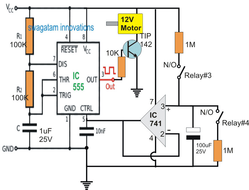 RC Helicopter Remote Control Circuit