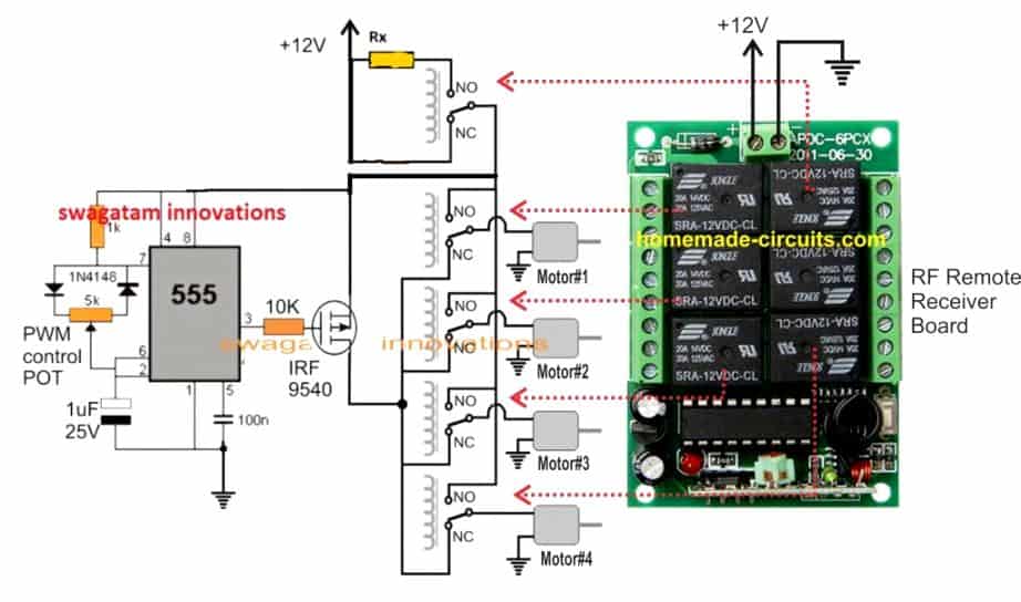 Simplest Quadcopter Drone Circuit | Homemade Circuit Projects blank wiring diagram 