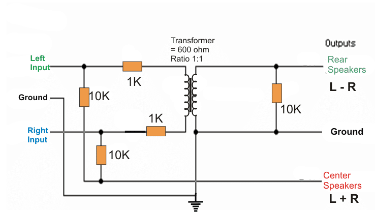 Line Level Passive Version