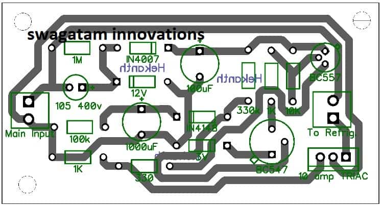 refrigerator protector PCB design