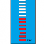 LED Room Thermometer Circuit using Arduino