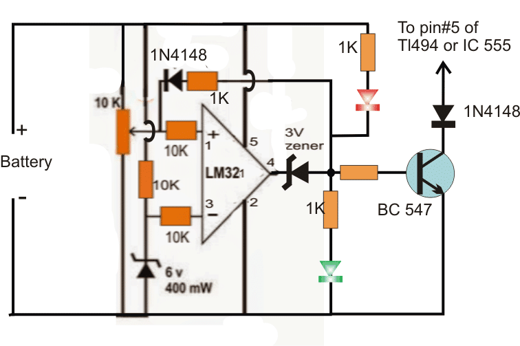 Adding a Full Charge Cut-off to the Buck Converter Output