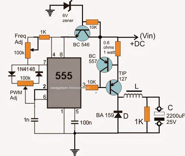 Simplest Buck-Converter Circuit