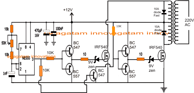 IC555invertercircuit