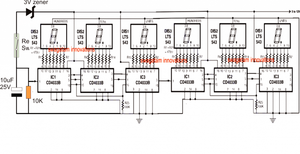 Digital Transformer Winding Counter Circuit