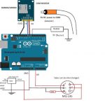 LPG Leakage SMS Alert Circuit using Arduino and MQ-135