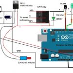 GSM Pump Motor Controller Circuit using Arduino