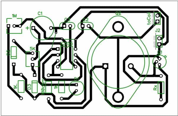 Wireless battery charger PCB design