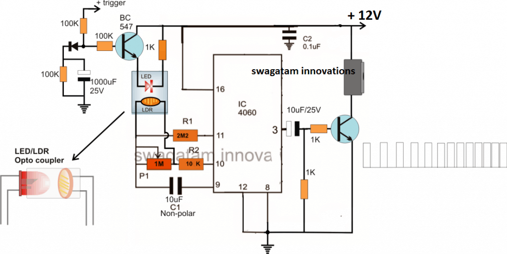 Buzzer with Incrementing Beep Rate