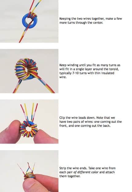 8X Overunity from Joule Thief  Inductor Details