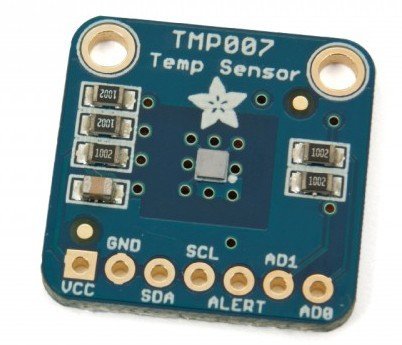 TMP007 is a exceptionally integrated, noncontact infrared (IR) temperature sensor