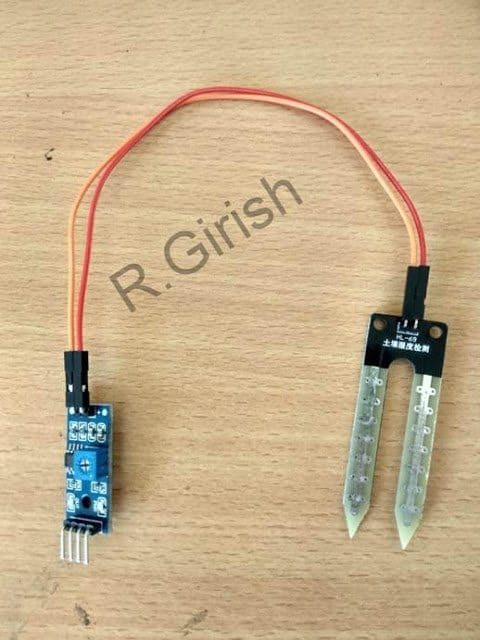 soil moisture sensor module