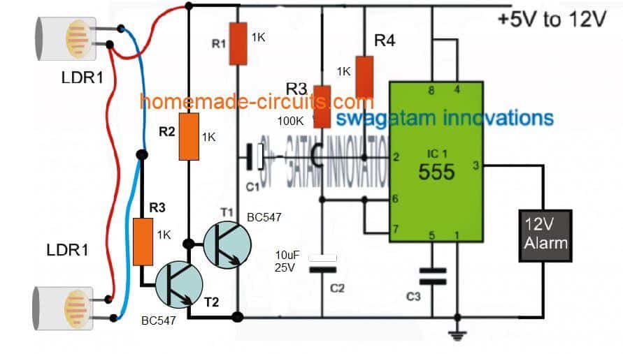 Alarm Wiring Diagram For A Homemade - Wiring Diagram Networks
