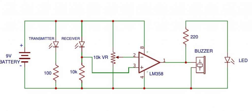 How to Connect an IR Photodiode Sensor in a Circuit