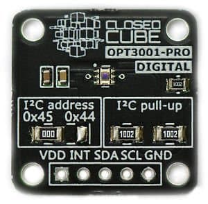 OPT3001 is a accurate ambient light sensor