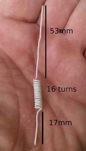 433 MHz RF antenna