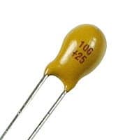 10uF capacitor tantalum