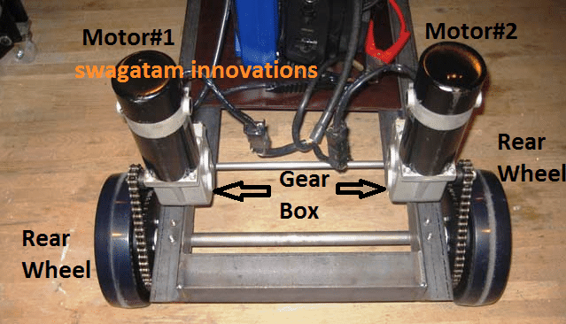 Electric Wheelchair Using Bldc Motor Homemade Circuit Projects