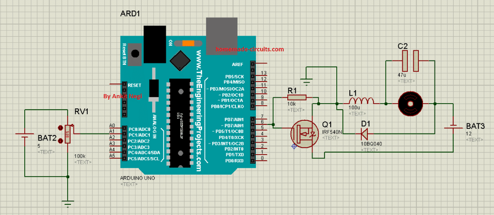 Buck Converter Using Arduino