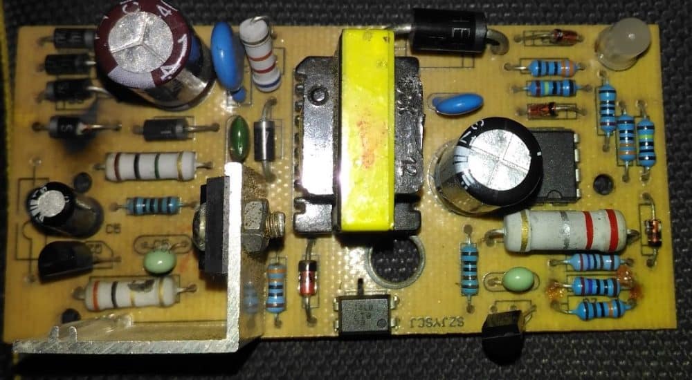 SMPS repairing for a burnt diode